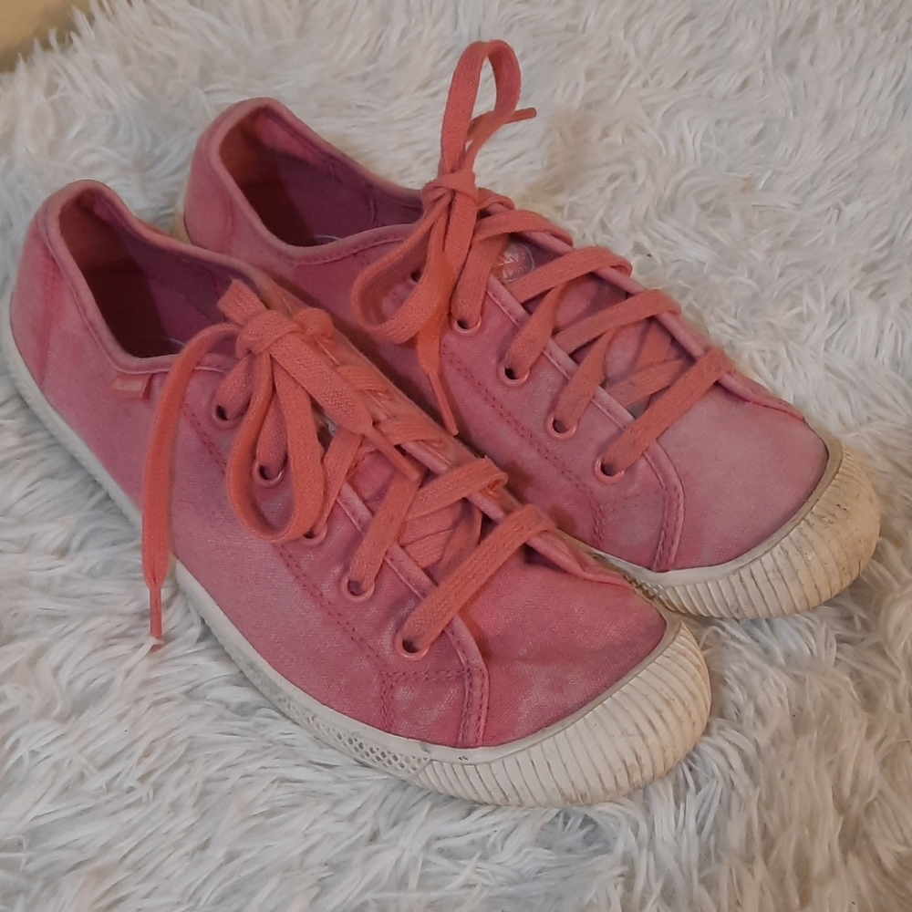 Palladium Canvas Lace Shoes